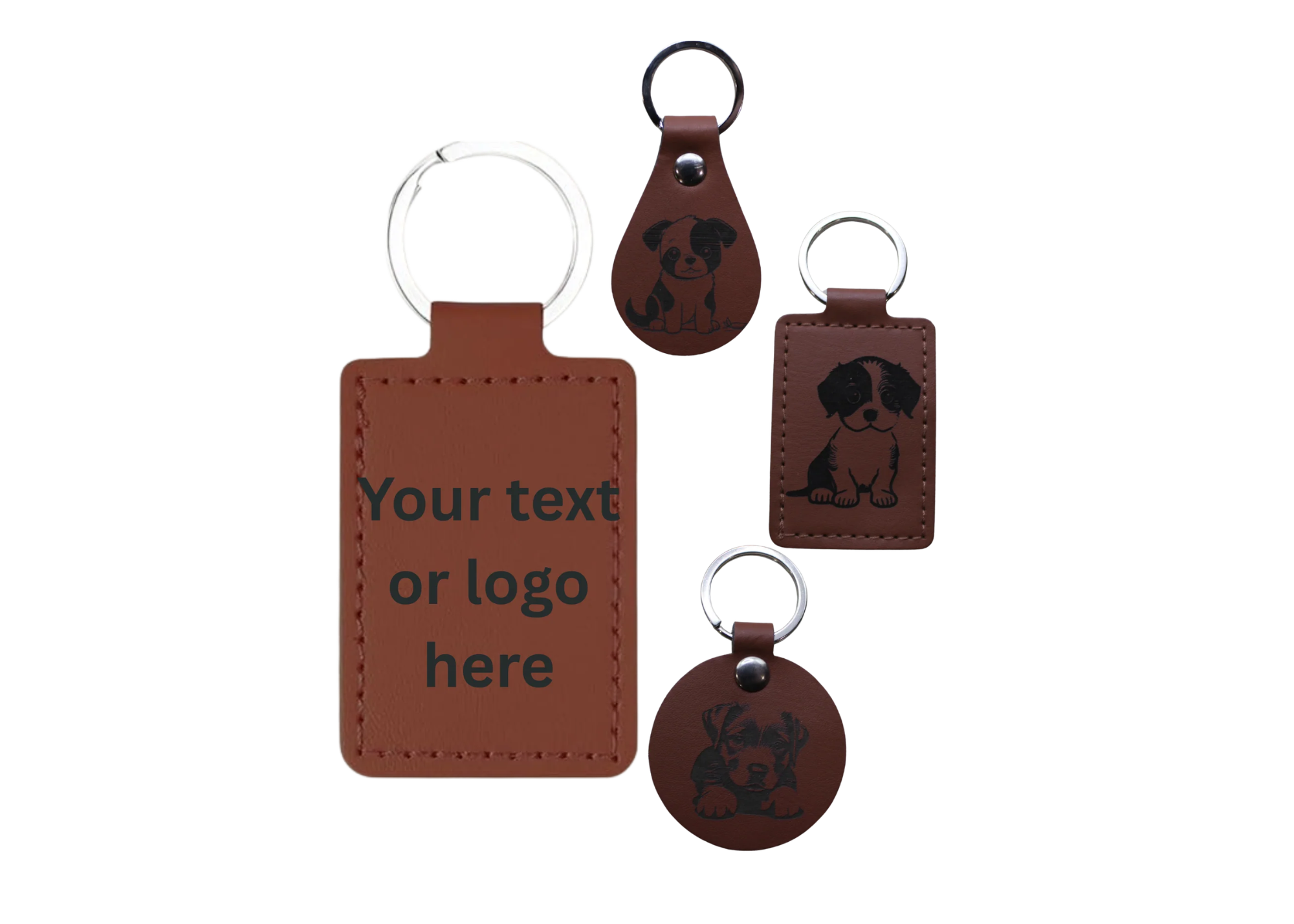 Leatherette Key Chains