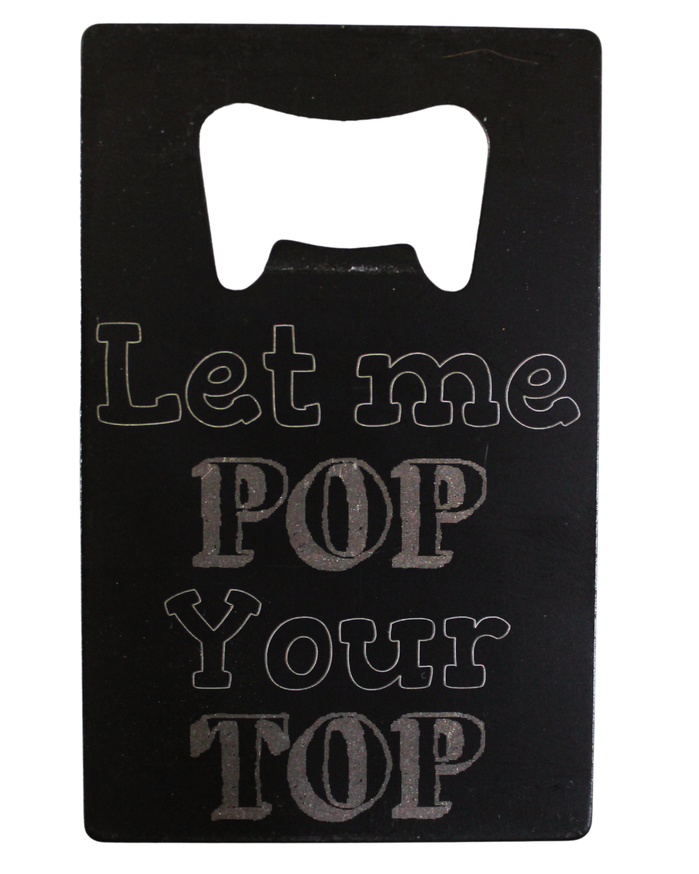 Pop your top bottle opener