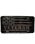 Front Vanity Plate 6x12 Veteran