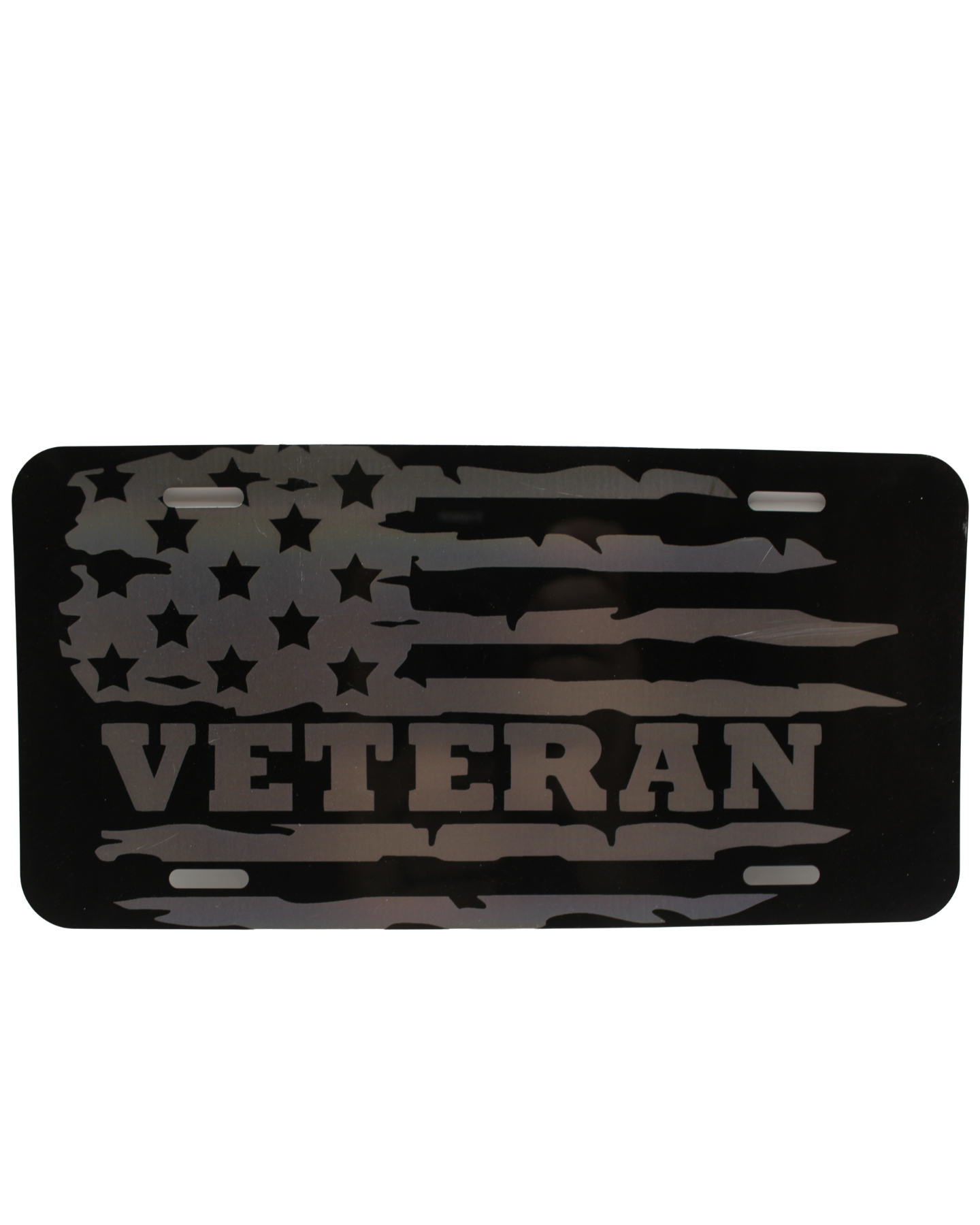 Front Vanity Plate 6x12 Veteran