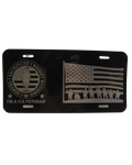 Front Vanity Plate 6x12 veteran flag