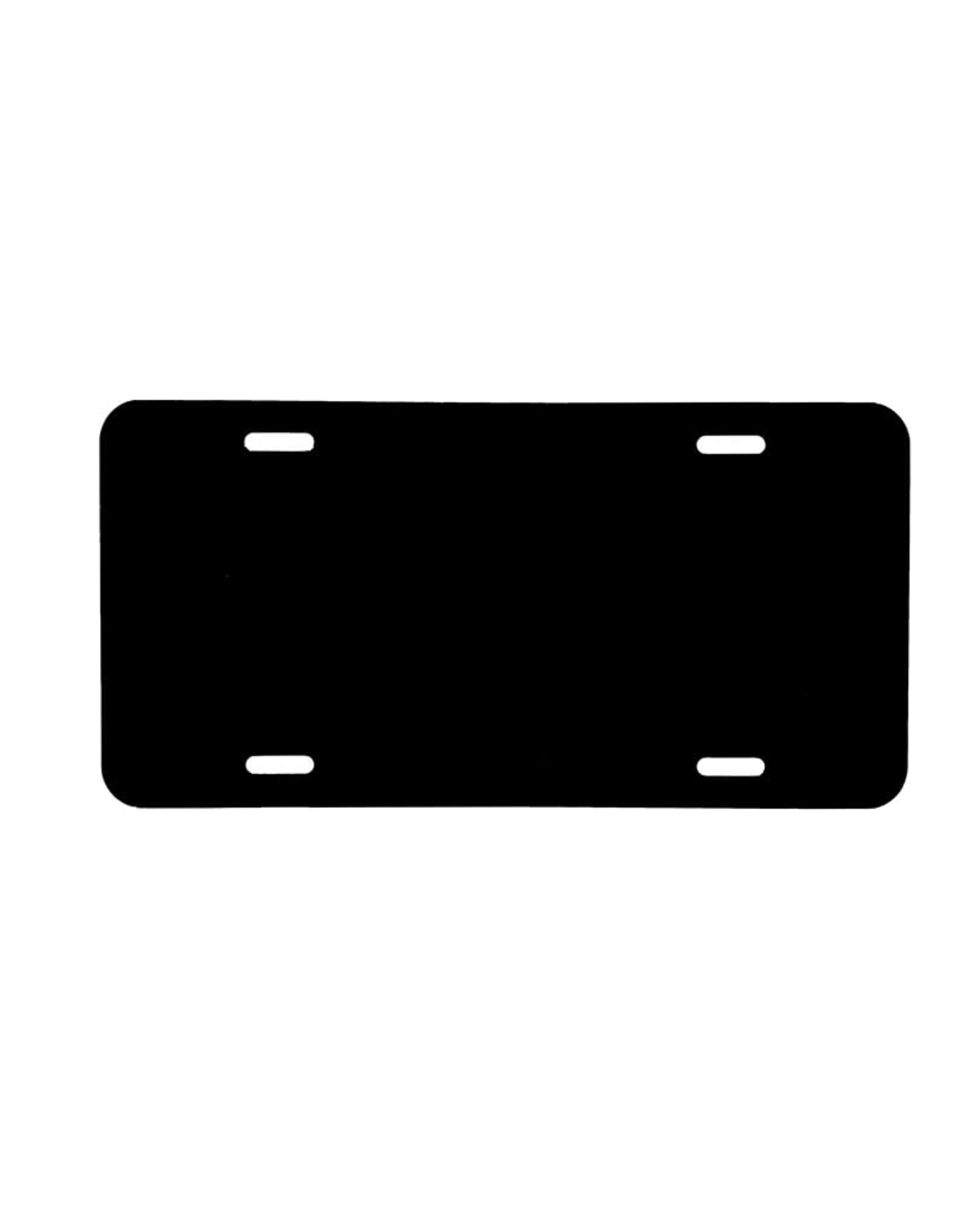 Front Vanity Plates 6x12 custom