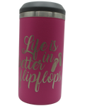 Slim Can Koozie better in flipflops