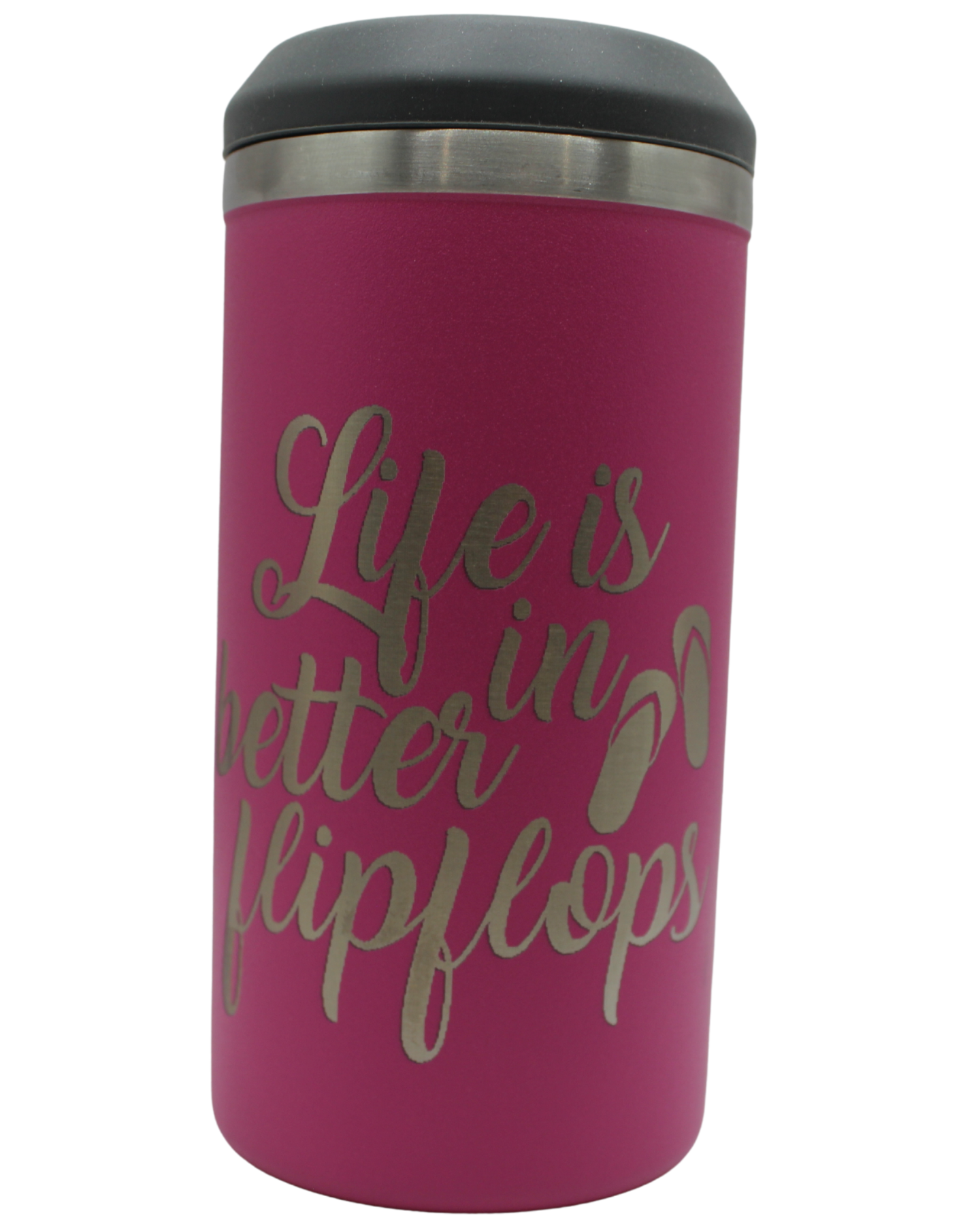 Slim Can Koozie better in flipflops