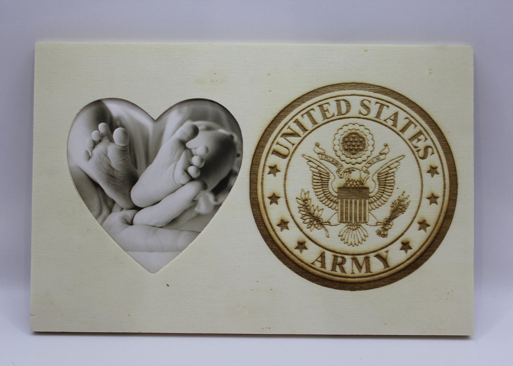 Army picture frame 9x6