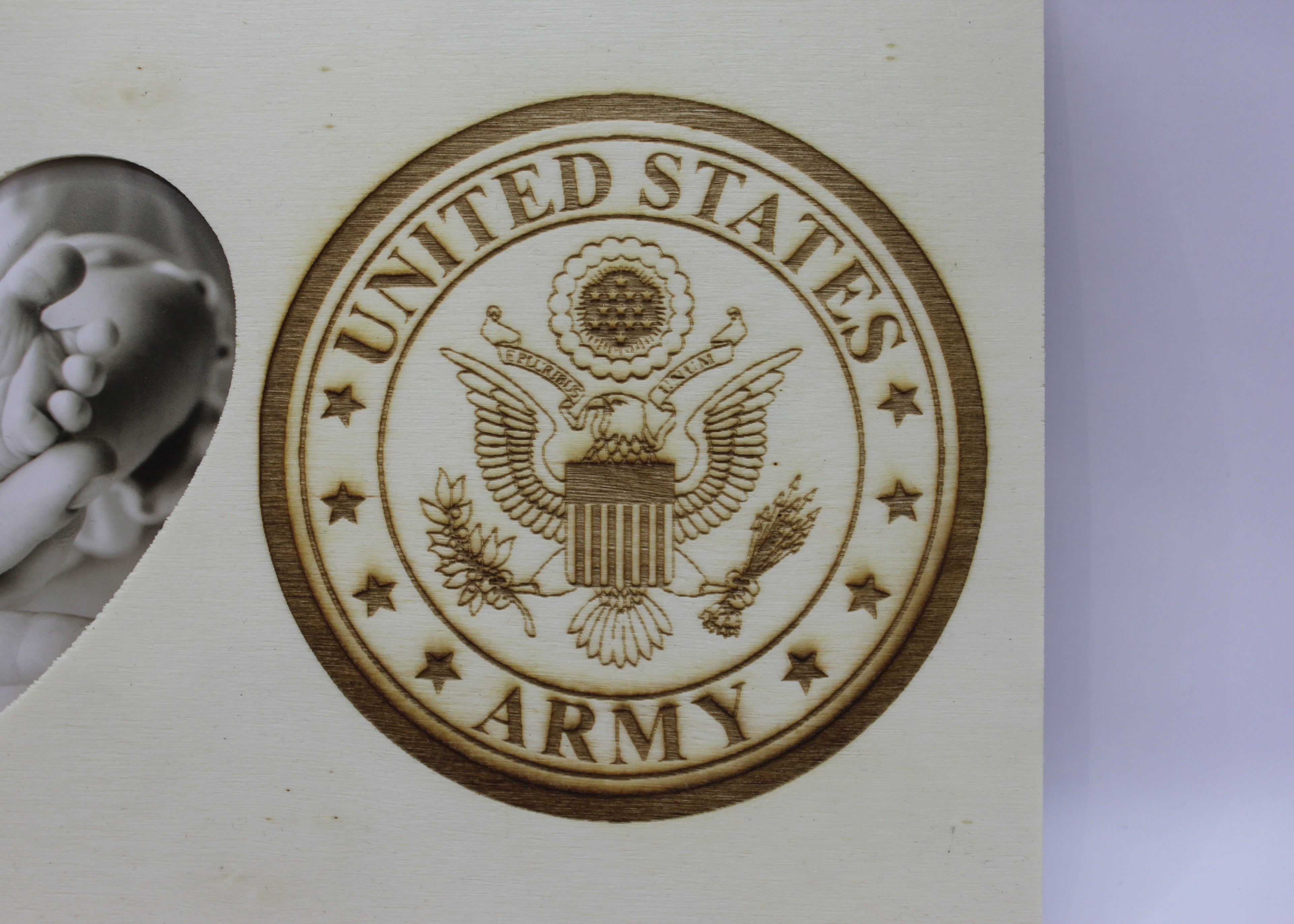 Army picture frame 9x6