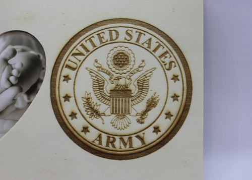 Army picture frame 9x6