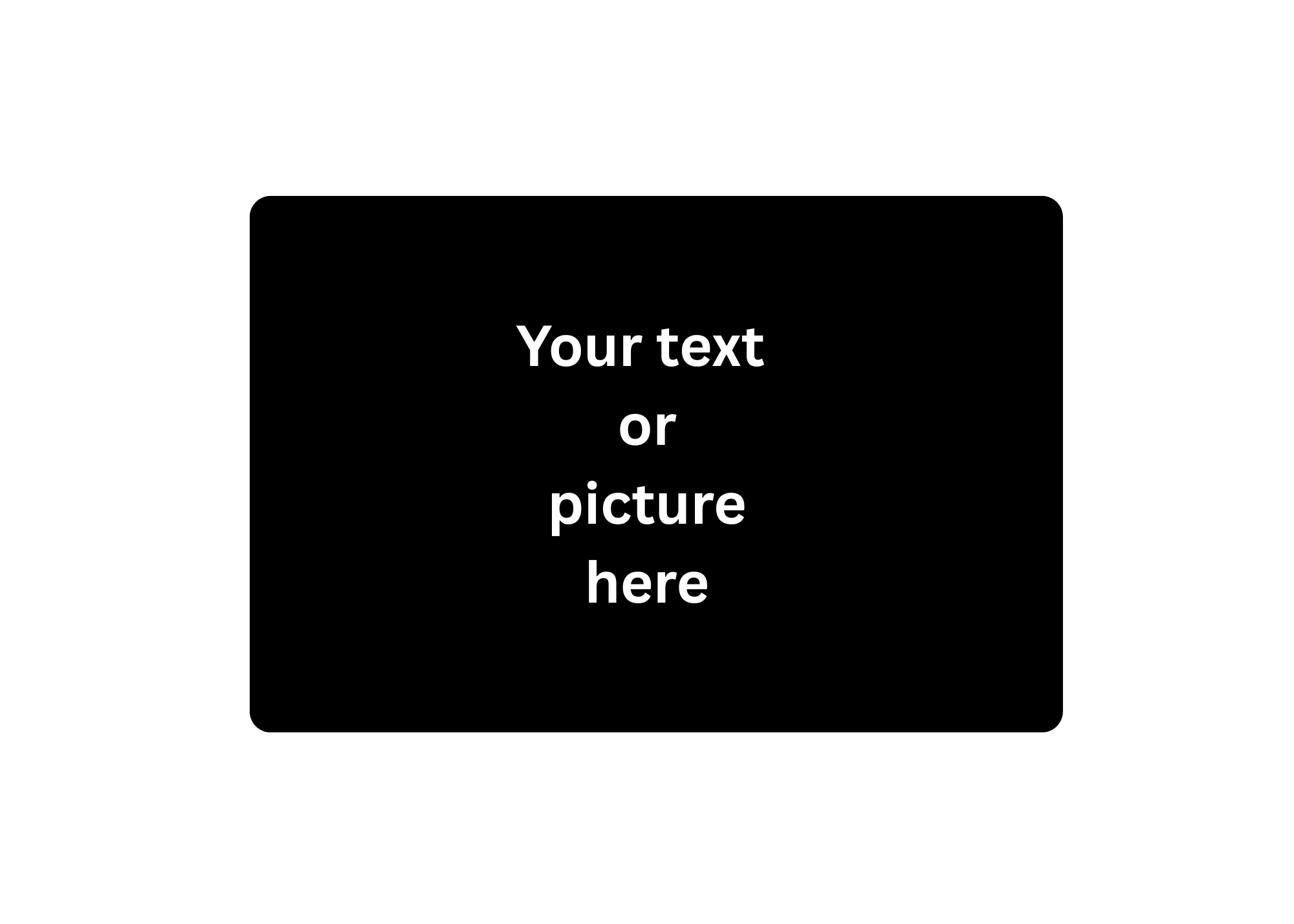 Custom 3 1/2x2 metal magnet