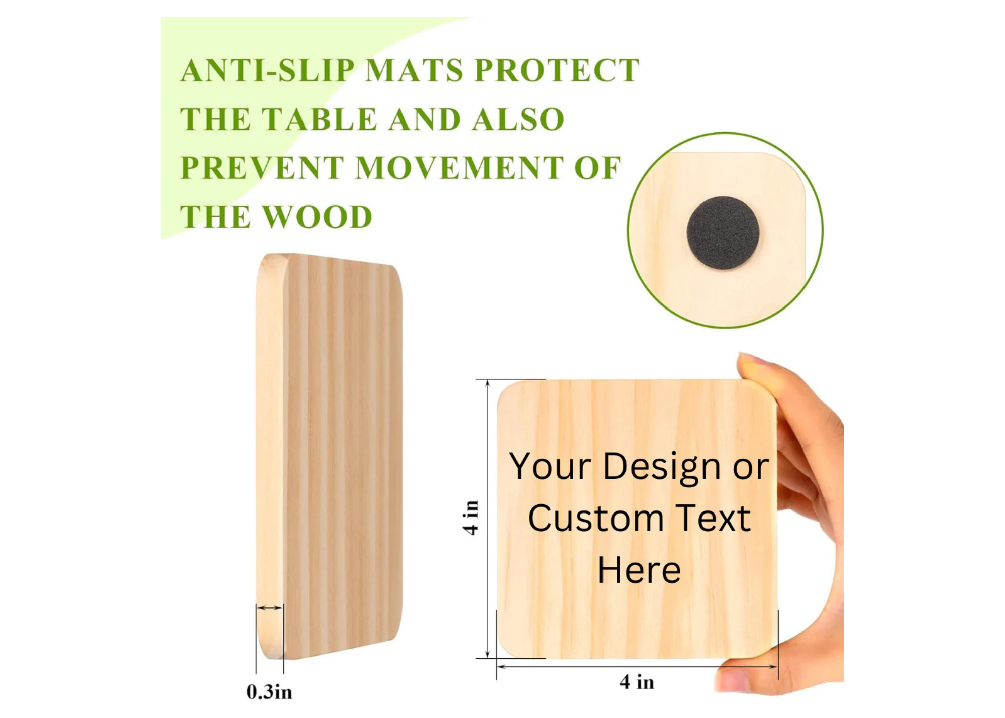 Custom Wooden Coasters
