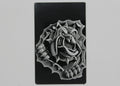 Dog 3 1/2x2 metal magnet