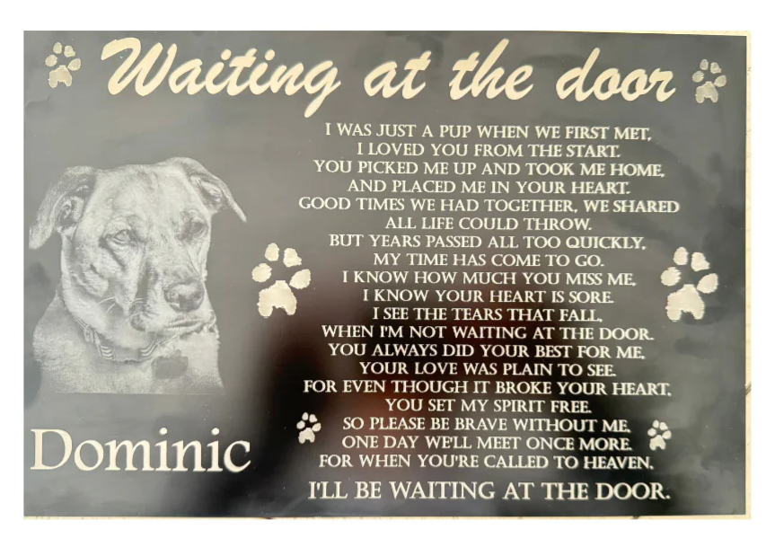 Custom Aluminum Sign 8x12