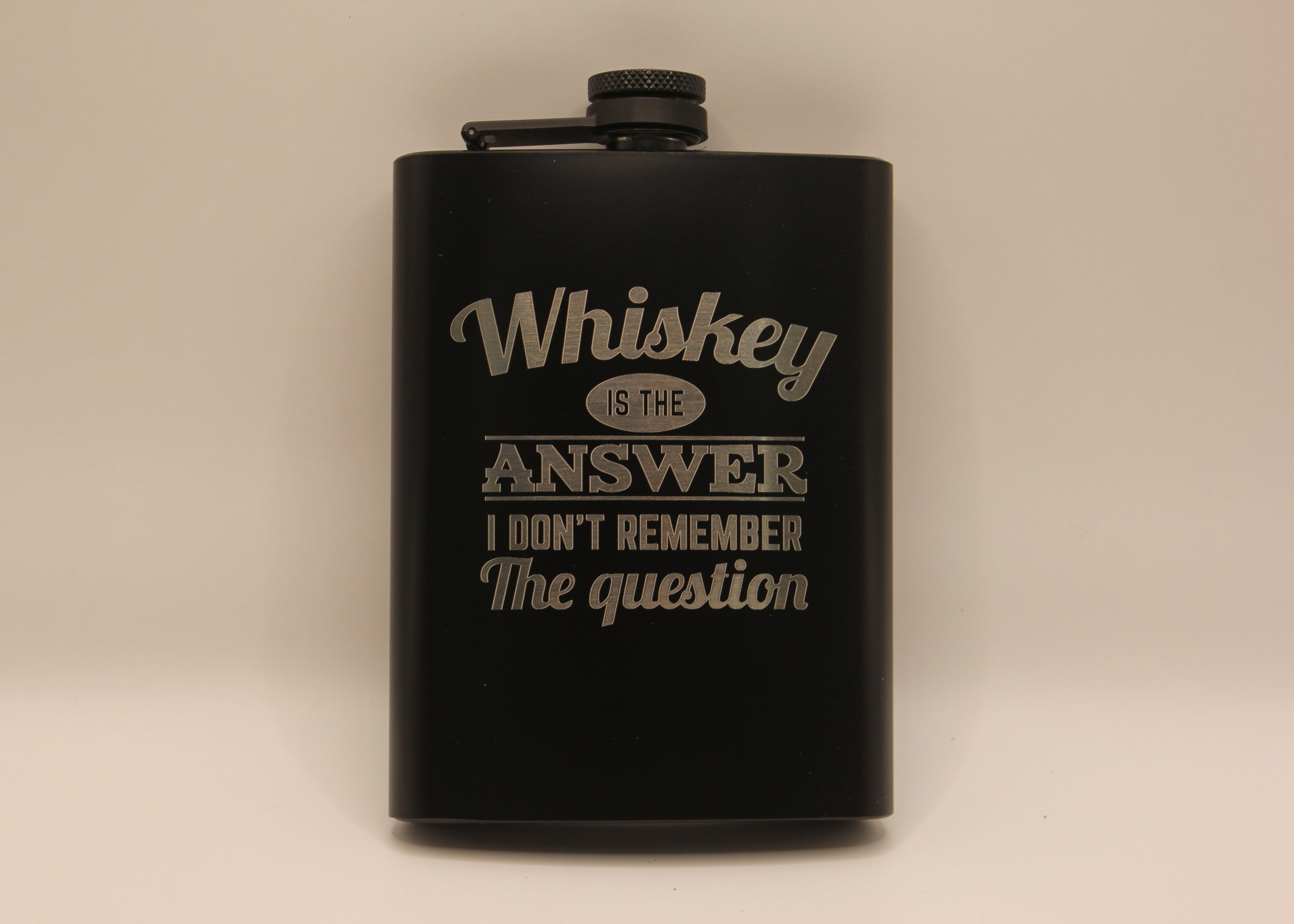 Whiskey flask